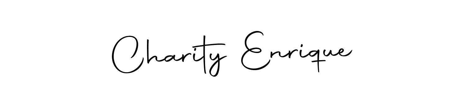 Charity Enrique stylish signature style. Best Handwritten Sign (Autography-DOLnW) for my name. Handwritten Signature Collection Ideas for my name Charity Enrique. Charity Enrique signature style 10 images and pictures png
