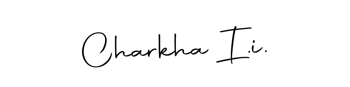 Make a beautiful signature design for name Charkha I.i.. Use this online signature maker to create a handwritten signature for free. Charkha I.i. signature style 10 images and pictures png