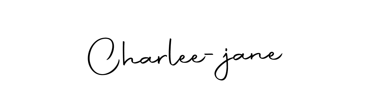 if you are searching for the best signature style for your name Charlee-jane. so please give up your signature search. here we have designed multiple signature styles  using Autography-DOLnW. Charlee-jane signature style 10 images and pictures png