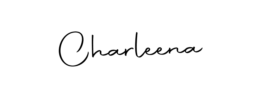 Design your own signature with our free online signature maker. With this signature software, you can create a handwritten (Autography-DOLnW) signature for name Charleena. Charleena signature style 10 images and pictures png