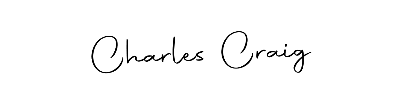 Charles Craig stylish signature style. Best Handwritten Sign (Autography-DOLnW) for my name. Handwritten Signature Collection Ideas for my name Charles Craig. Charles Craig signature style 10 images and pictures png