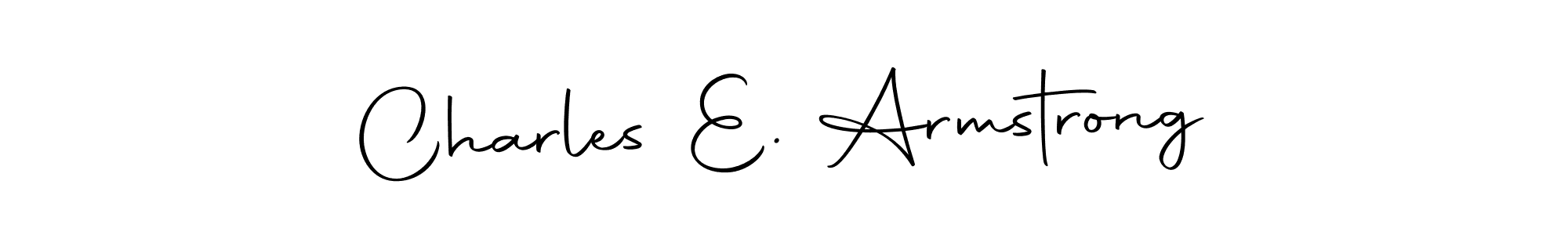 You should practise on your own different ways (Autography-DOLnW) to write your name (Charles E. Armstrong) in signature. don't let someone else do it for you. Charles E. Armstrong signature style 10 images and pictures png