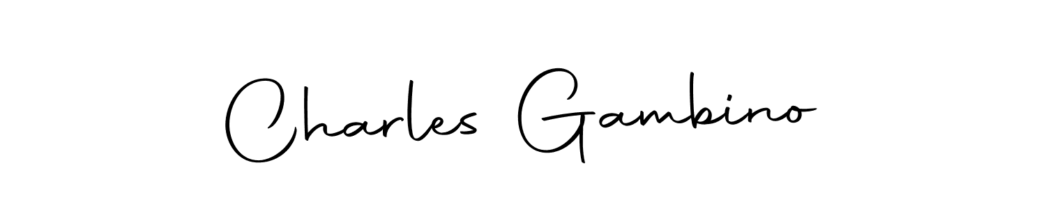 Make a beautiful signature design for name Charles Gambino. Use this online signature maker to create a handwritten signature for free. Charles Gambino signature style 10 images and pictures png