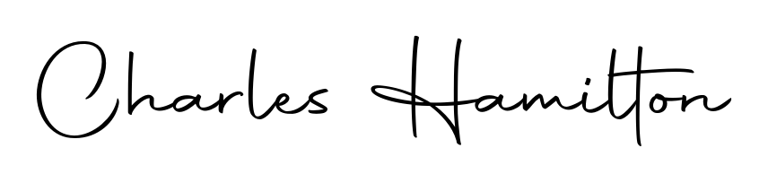 Elevate your brand with a stunning Charles Hamilton eSignature. The Autography-DOLnW style provides a balanced, flowing aesthetic for everyday signing. Charles Hamilton signature style 10 images and pictures png