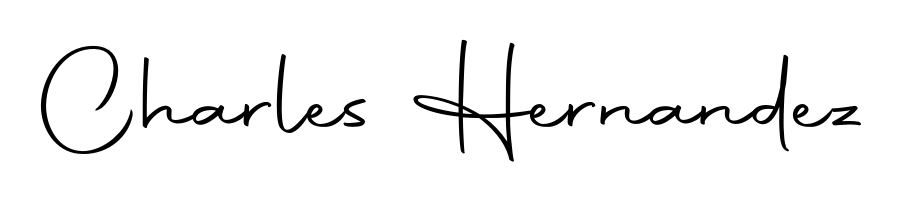 Personalize your online presence with Charles Hernandez signature rendered in elegant Autography-DOLnW font. Great for website footers and blogs. Charles Hernandez signature style 10 images and pictures png