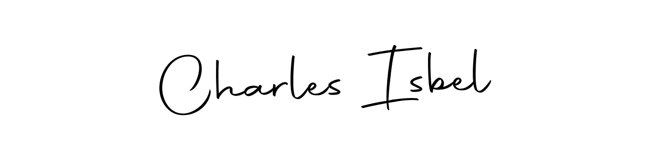 Similarly Autography-DOLnW is the best handwritten signature design. Signature creator online .You can use it as an online autograph creator for name Charles Isbel. Charles Isbel signature style 10 images and pictures png