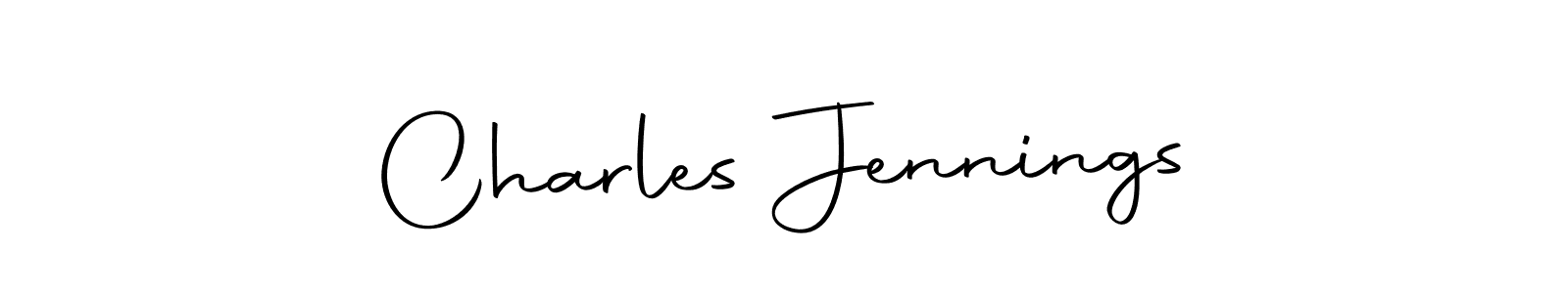 The best way (Autography-DOLnW) to make a short signature is to pick only two or three words in your name. The name Charles Jennings include a total of six letters. For converting this name. Charles Jennings signature style 10 images and pictures png