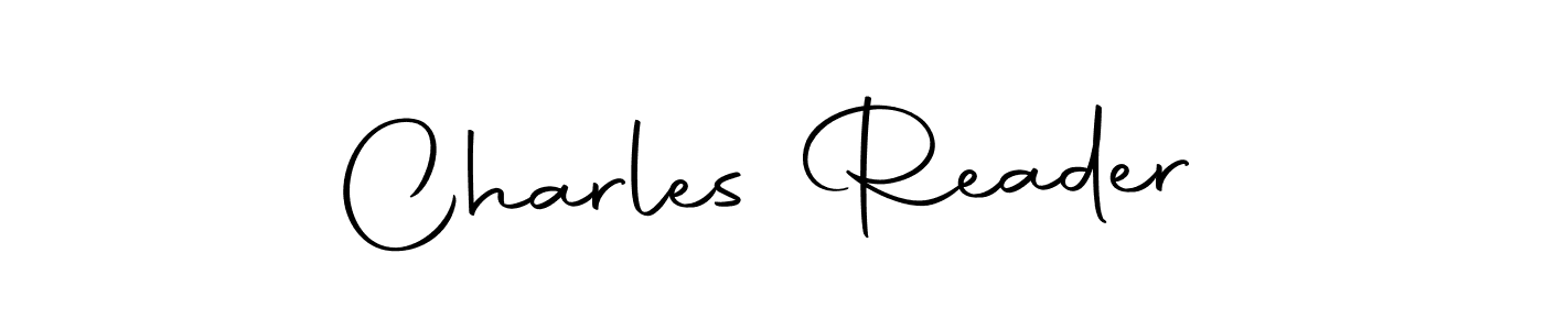 It looks lik you need a new signature style for name Charles Reader. Design unique handwritten (Autography-DOLnW) signature with our free signature maker in just a few clicks. Charles Reader signature style 10 images and pictures png