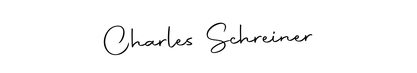 Make a beautiful signature design for name Charles Schreiner. With this signature (Autography-DOLnW) style, you can create a handwritten signature for free. Charles Schreiner signature style 10 images and pictures png