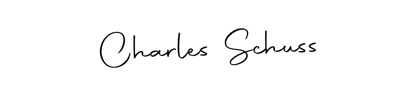 Make a short Charles Schuss signature style. Manage your documents anywhere anytime using Autography-DOLnW. Create and add eSignatures, submit forms, share and send files easily. Charles Schuss signature style 10 images and pictures png