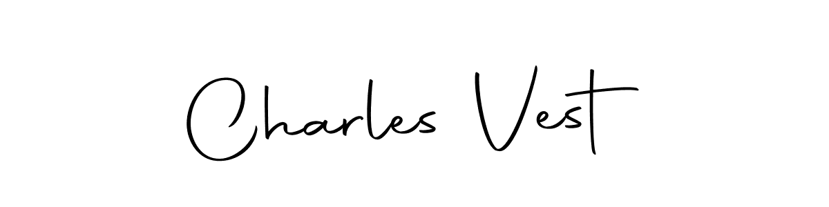 Make a beautiful signature design for name Charles Vest. Use this online signature maker to create a handwritten signature for free. Charles Vest signature style 10 images and pictures png