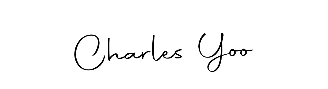 Charles Yoo stylish signature style. Best Handwritten Sign (Autography-DOLnW) for my name. Handwritten Signature Collection Ideas for my name Charles Yoo. Charles Yoo signature style 10 images and pictures png