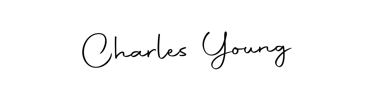 Make a beautiful signature design for name Charles Young. With this signature (Autography-DOLnW) style, you can create a handwritten signature for free. Charles Young signature style 10 images and pictures png