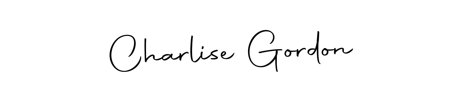 Also we have Charlise Gordon name is the best signature style. Create professional handwritten signature collection using Autography-DOLnW autograph style. Charlise Gordon signature style 10 images and pictures png