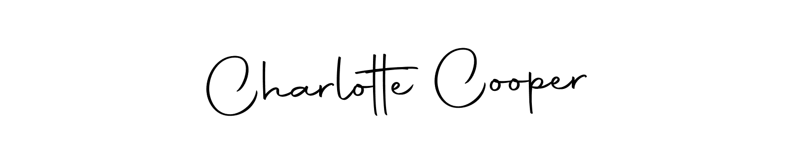 How to make Charlotte Cooper signature? Autography-DOLnW is a professional autograph style. Create handwritten signature for Charlotte Cooper name. Charlotte Cooper signature style 10 images and pictures png