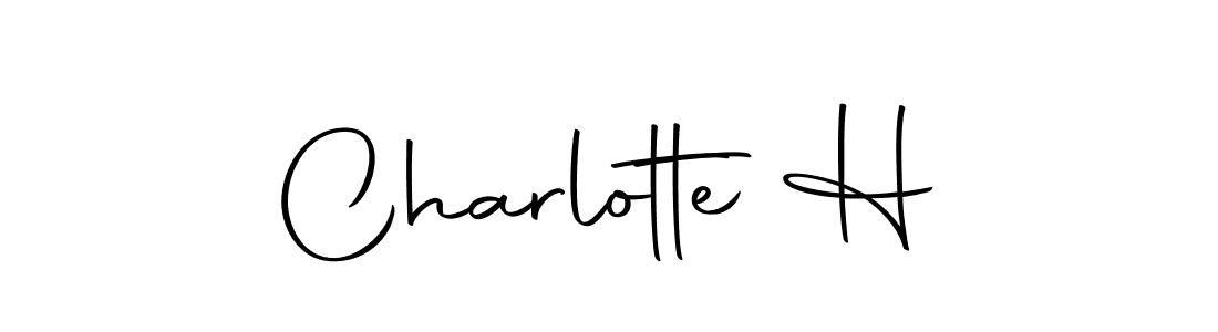 It looks lik you need a new signature style for name Charlotte H. Design unique handwritten (Autography-DOLnW) signature with our free signature maker in just a few clicks. Charlotte H signature style 10 images and pictures png
