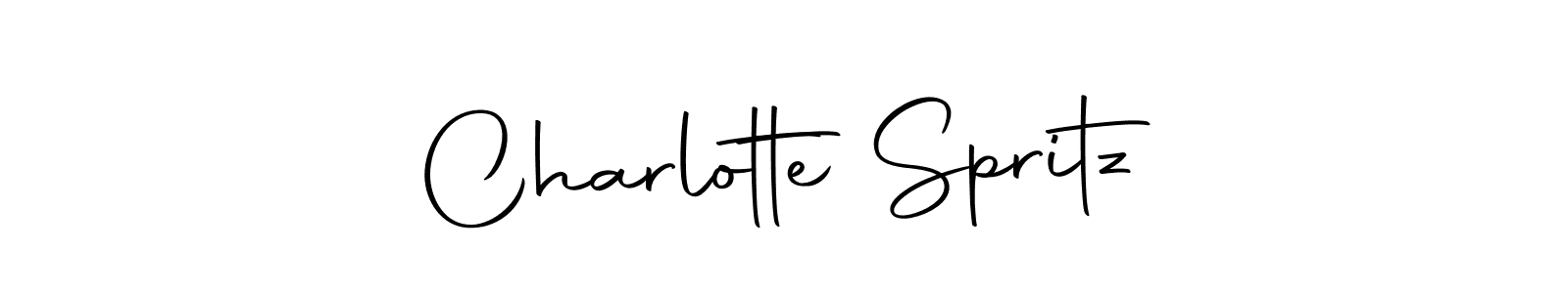 Once you've used our free online signature maker to create your best signature Autography-DOLnW style, it's time to enjoy all of the benefits that Charlotte Spritz name signing documents. Charlotte Spritz signature style 10 images and pictures png