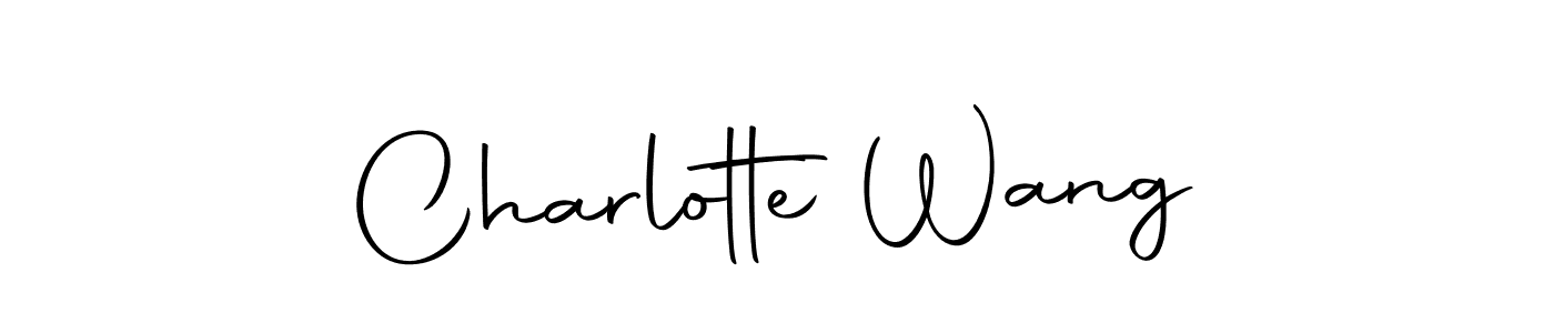 if you are searching for the best signature style for your name Charlotte Wang. so please give up your signature search. here we have designed multiple signature styles  using Autography-DOLnW. Charlotte Wang signature style 10 images and pictures png