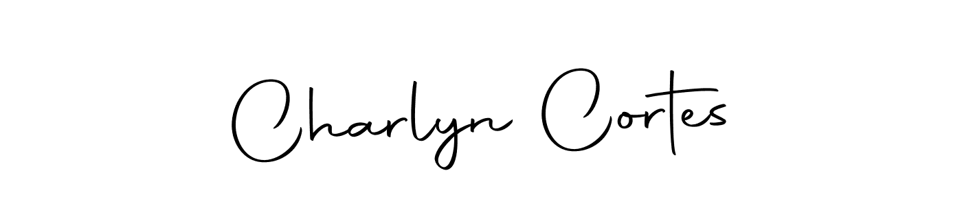 Charlyn Cortes stylish signature style. Best Handwritten Sign (Autography-DOLnW) for my name. Handwritten Signature Collection Ideas for my name Charlyn Cortes. Charlyn Cortes signature style 10 images and pictures png