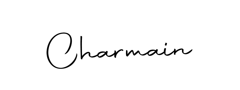 The best way (Autography-DOLnW) to make a short signature is to pick only two or three words in your name. The name Charmain include a total of six letters. For converting this name. Charmain signature style 10 images and pictures png