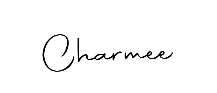 Charmee stylish signature style. Best Handwritten Sign (Autography-DOLnW) for my name. Handwritten Signature Collection Ideas for my name Charmee. Charmee signature style 10 images and pictures png