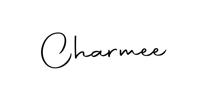 Charmee stylish signature style. Best Handwritten Sign (Autography-DOLnW) for my name. Handwritten Signature Collection Ideas for my name Charmee. Charmee signature style 10 images and pictures png