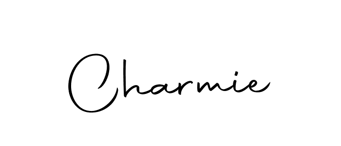 Charmie stylish signature style. Best Handwritten Sign (Autography-DOLnW) for my name. Handwritten Signature Collection Ideas for my name Charmie. Charmie signature style 10 images and pictures png