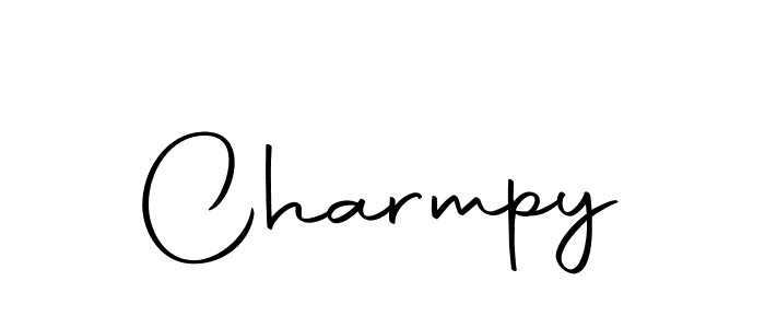Make a beautiful signature design for name Charmpy. With this signature (Autography-DOLnW) style, you can create a handwritten signature for free. Charmpy signature style 10 images and pictures png