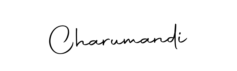 How to make Charumandi name signature. Use Autography-DOLnW style for creating short signs online. This is the latest handwritten sign. Charumandi signature style 10 images and pictures png