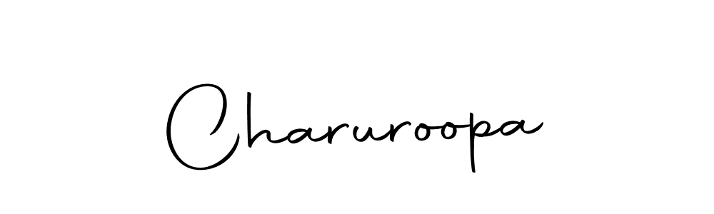 Design your own signature with our free online signature maker. With this signature software, you can create a handwritten (Autography-DOLnW) signature for name Charuroopa. Charuroopa signature style 10 images and pictures png