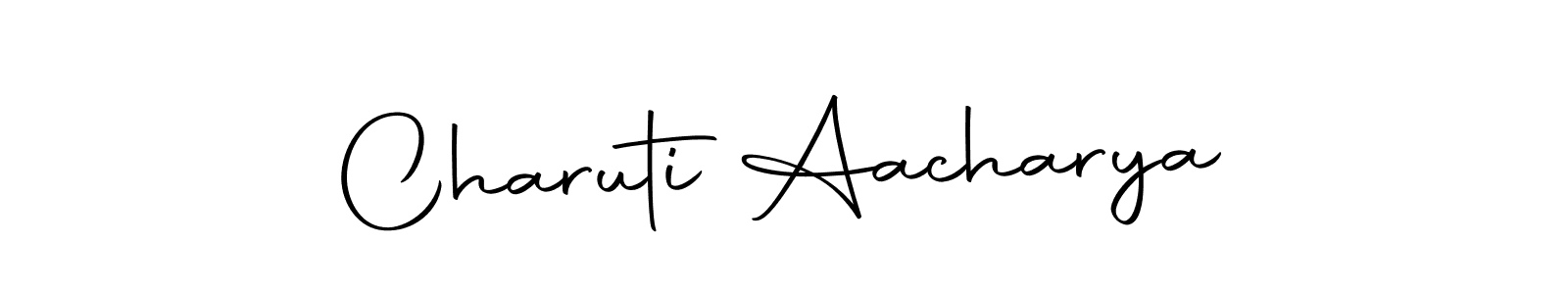 Also we have Charuti Aacharya name is the best signature style. Create professional handwritten signature collection using Autography-DOLnW autograph style. Charuti Aacharya signature style 10 images and pictures png