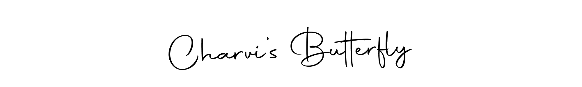 Create a beautiful signature design for name Charvi’s Butterfly. With this signature (Autography-DOLnW) fonts, you can make a handwritten signature for free. Charvi’s Butterfly signature style 10 images and pictures png