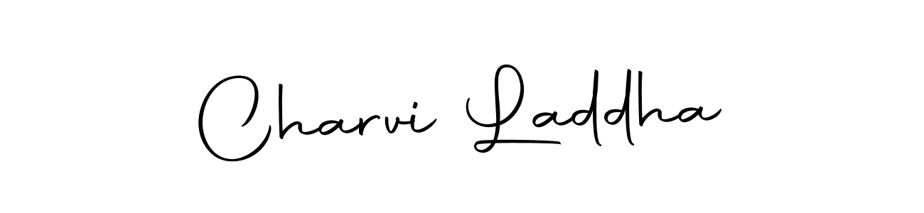 Charvi Laddha stylish signature style. Best Handwritten Sign (Autography-DOLnW) for my name. Handwritten Signature Collection Ideas for my name Charvi Laddha. Charvi Laddha signature style 10 images and pictures png