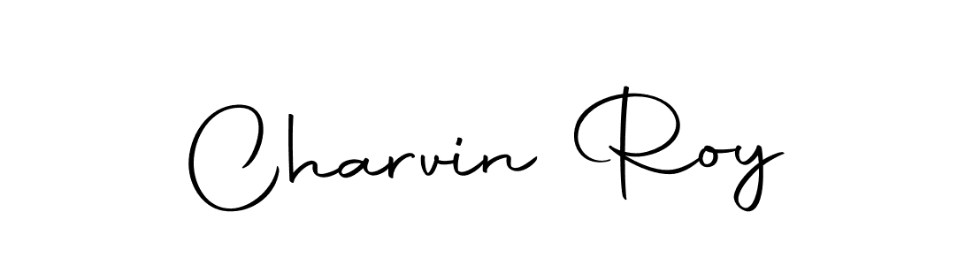 You should practise on your own different ways (Autography-DOLnW) to write your name (Charvin Roy) in signature. don't let someone else do it for you. Charvin Roy signature style 10 images and pictures png