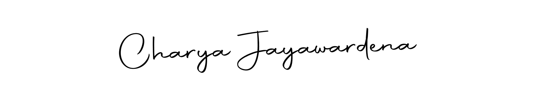 How to make Charya Jayawardena signature? Autography-DOLnW is a professional autograph style. Create handwritten signature for Charya Jayawardena name. Charya Jayawardena signature style 10 images and pictures png