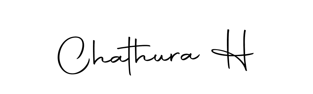 Make a beautiful signature design for name Chathura H. With this signature (Autography-DOLnW) style, you can create a handwritten signature for free. Chathura H signature style 10 images and pictures png