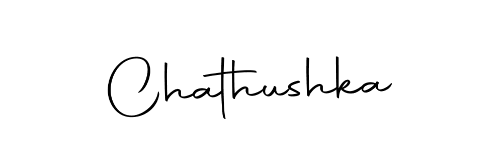 Use a signature maker to create a handwritten signature online. With this signature software, you can design (Autography-DOLnW) your own signature for name Chathushka. Chathushka signature style 10 images and pictures png