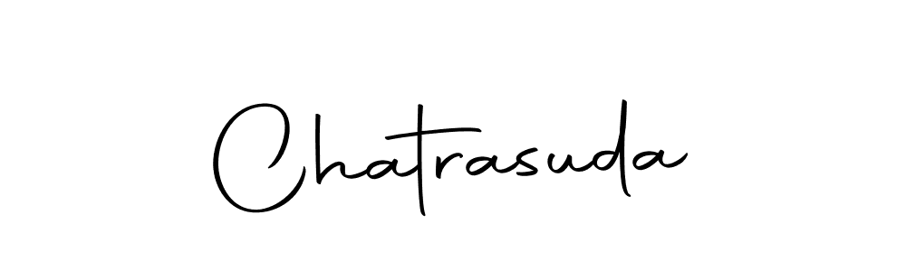 How to make Chatrasuda name signature. Use Autography-DOLnW style for creating short signs online. This is the latest handwritten sign. Chatrasuda signature style 10 images and pictures png