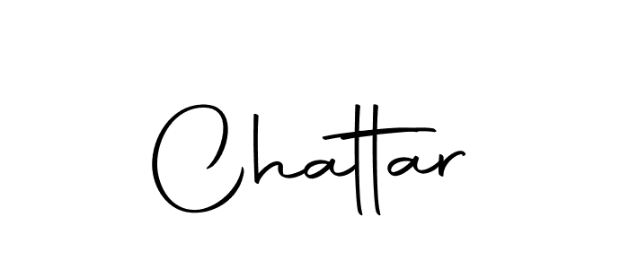 Design your own signature with our free online signature maker. With this signature software, you can create a handwritten (Autography-DOLnW) signature for name Chattar. Chattar signature style 10 images and pictures png