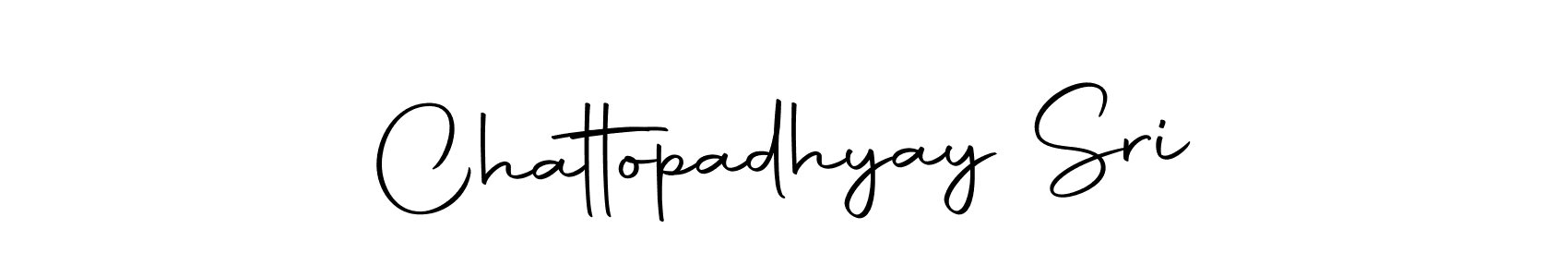 Use a signature maker to create a handwritten signature online. With this signature software, you can design (Autography-DOLnW) your own signature for name Chattopadhyay Sri. Chattopadhyay Sri signature style 10 images and pictures png