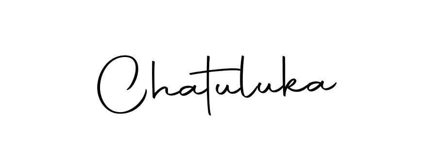 Design your own signature with our free online signature maker. With this signature software, you can create a handwritten (Autography-DOLnW) signature for name Chatuluka. Chatuluka signature style 10 images and pictures png