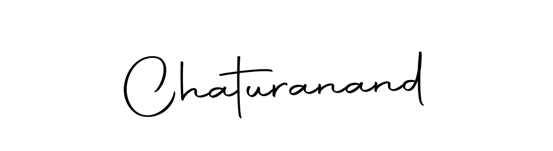 Design your own signature with our free online signature maker. With this signature software, you can create a handwritten (Autography-DOLnW) signature for name Chaturanand. Chaturanand signature style 10 images and pictures png