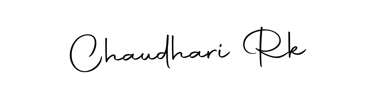 You can use this online signature creator to create a handwritten signature for the name Chaudhari Rk. This is the best online autograph maker. Chaudhari Rk signature style 10 images and pictures png