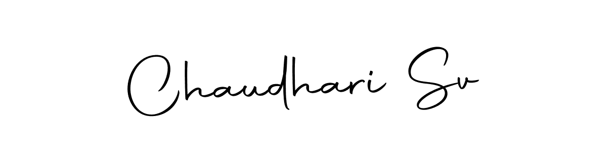 Similarly Autography-DOLnW is the best handwritten signature design. Signature creator online .You can use it as an online autograph creator for name Chaudhari Sv. Chaudhari Sv signature style 10 images and pictures png