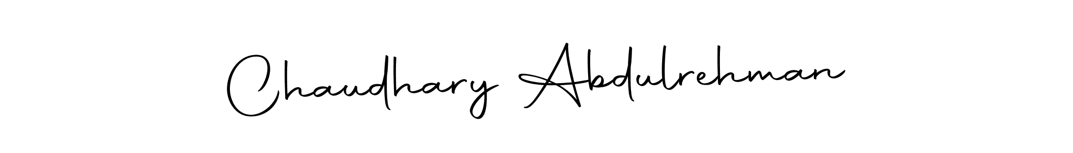 Autography-DOLnW is a professional signature style that is perfect for those who want to add a touch of class to their signature. It is also a great choice for those who want to make their signature more unique. Get Chaudhary Abdulrehman name to fancy signature for free. Chaudhary Abdulrehman signature style 10 images and pictures png