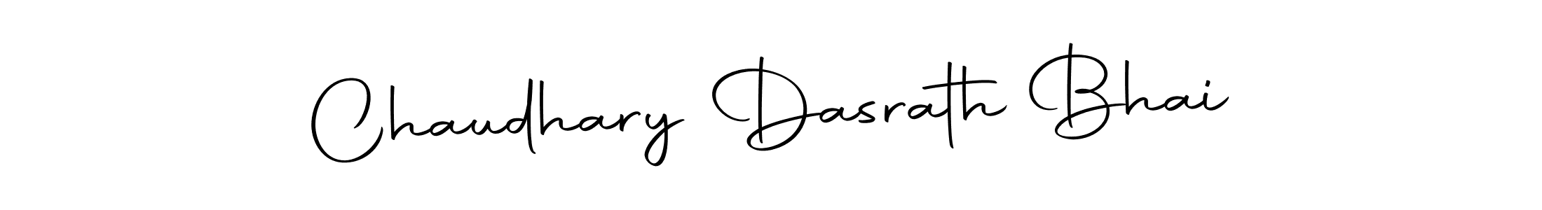 Autography-DOLnW is a professional signature style that is perfect for those who want to add a touch of class to their signature. It is also a great choice for those who want to make their signature more unique. Get Chaudhary Dasrath Bhai name to fancy signature for free. Chaudhary Dasrath Bhai signature style 10 images and pictures png
