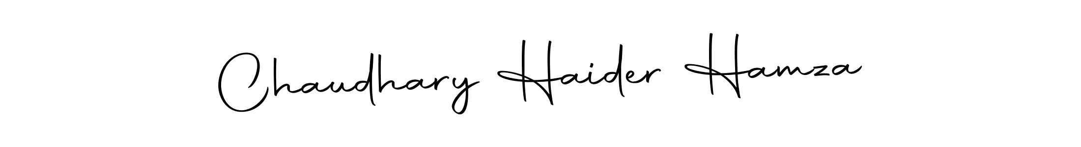 The best way (Autography-DOLnW) to make a short signature is to pick only two or three words in your name. The name Chaudhary Haider Hamza include a total of six letters. For converting this name. Chaudhary Haider Hamza signature style 10 images and pictures png