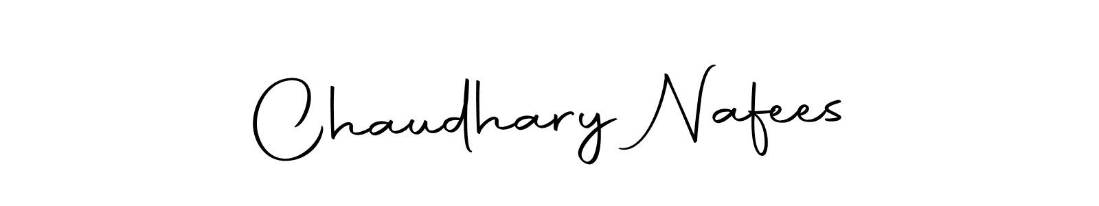 Make a beautiful signature design for name Chaudhary Nafees. With this signature (Autography-DOLnW) style, you can create a handwritten signature for free. Chaudhary Nafees signature style 10 images and pictures png