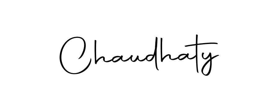Use a signature maker to create a handwritten signature online. With this signature software, you can design (Autography-DOLnW) your own signature for name Chaudhaty. Chaudhaty signature style 10 images and pictures png