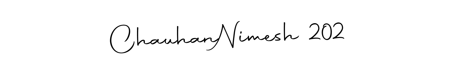 Once you've used our free online signature maker to create your best signature Autography-DOLnW style, it's time to enjoy all of the benefits that Chauhan  Nimesh 202 name signing documents. Chauhan  Nimesh 202 signature style 10 images and pictures png